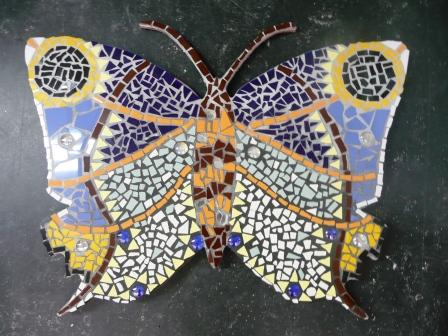 Vlinder mozaiek Linda